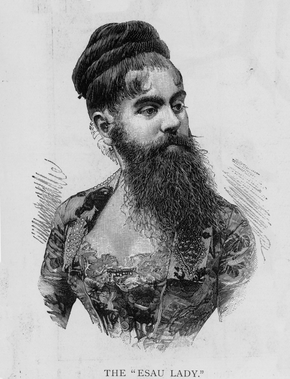 Annie Jones, kendt som Esau Lady, 1893 af Unknown