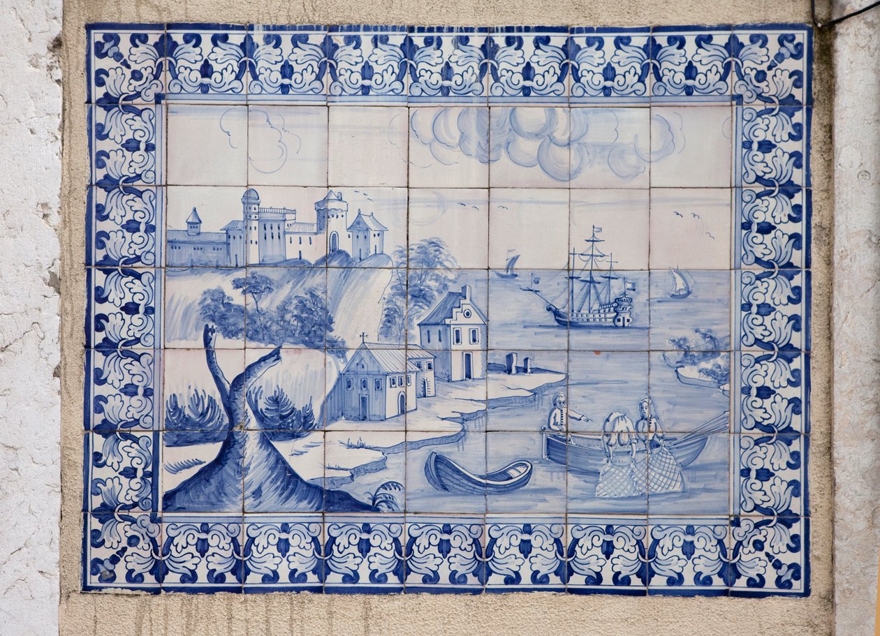 Azulejo, Lissabon, Portugal. af Unknown