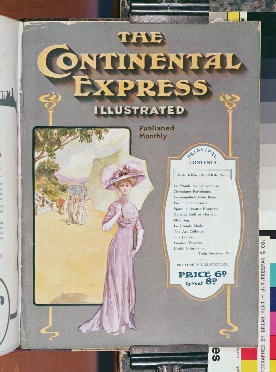 Continental Express Illustreret, 1908 af Unknown