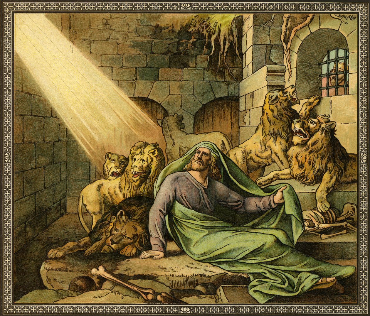 Daniel i løvehulen - Bibel, Det Gamle Testamente af Unknown
