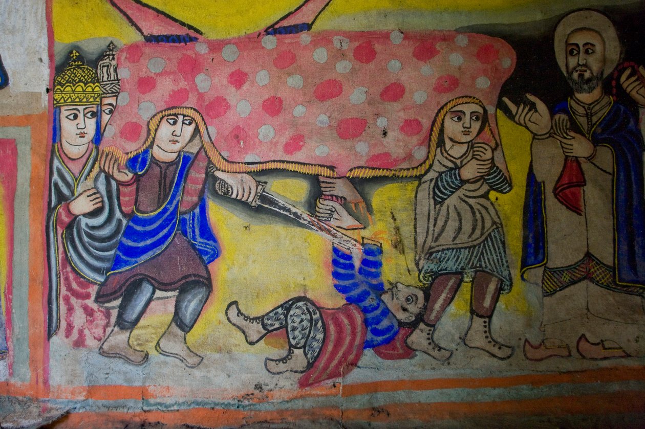 Debir Sina Mary Church, Gorgora, Tanasøen, Etiopien, Afrika af Unknown
