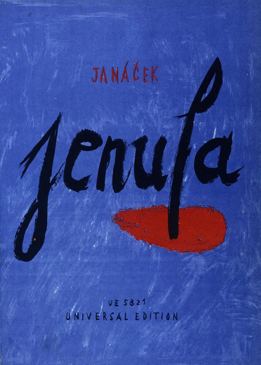 Forside af Jenufa af Leos Janacek af Unknown