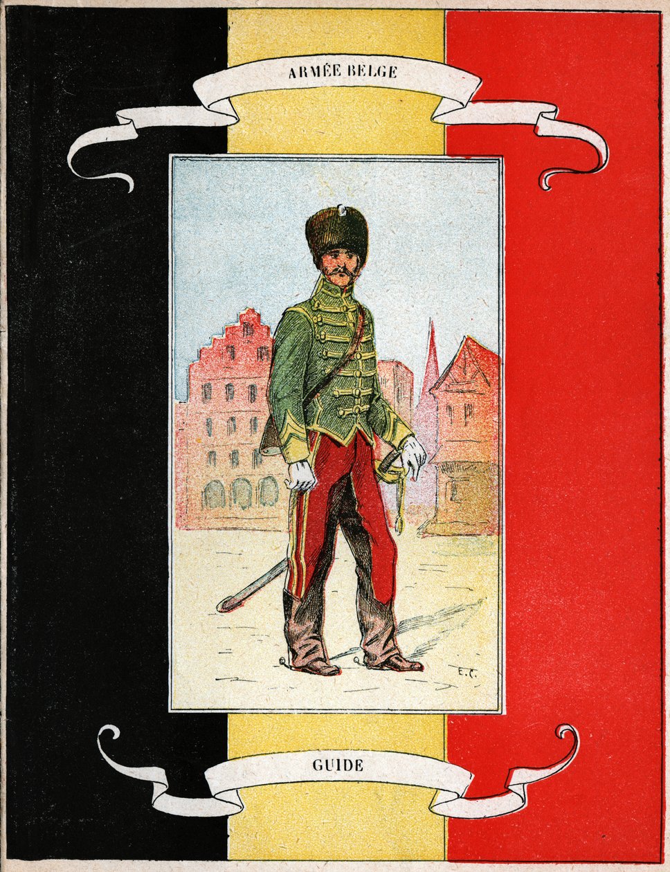 Guide belge. belgisk spejder. af Unknown
