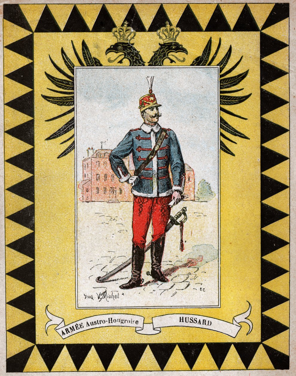Hussard. Husar. af Unknown