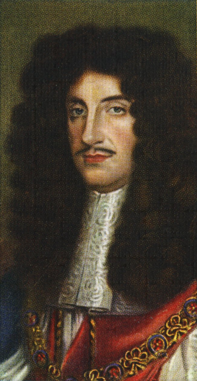 Kong Charles II portræt af Unknown