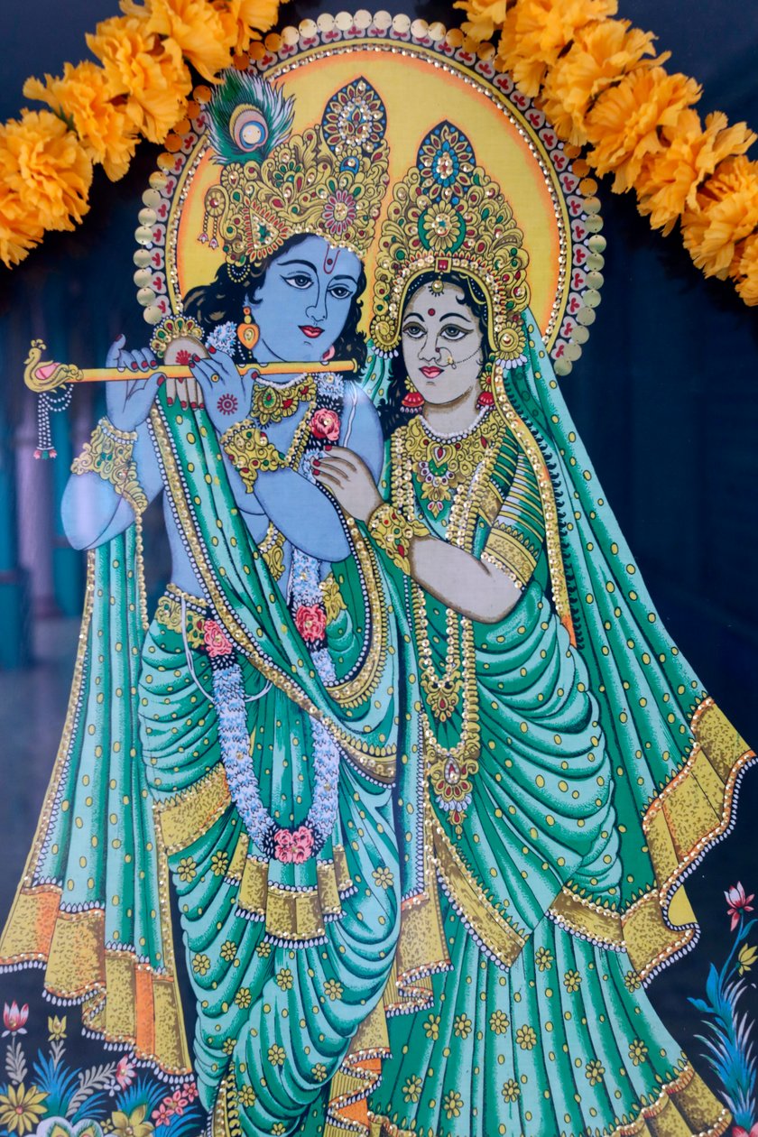 Krishna & Radha, Sri Thande Yuttapani-templet, Ho Chi Minh City, Vietnam af Unknown