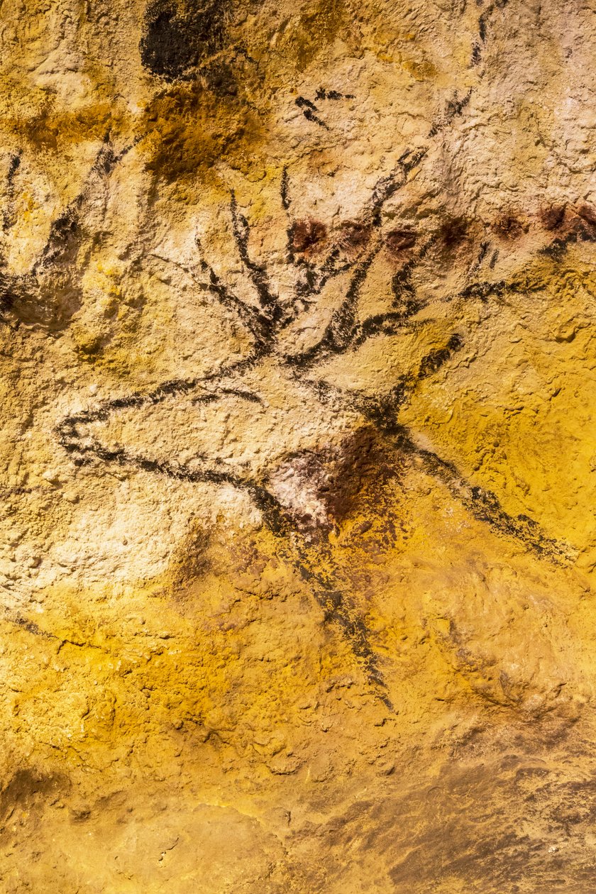Lascaux hulemaleri, Bordeaux, Frankrig af Unknown