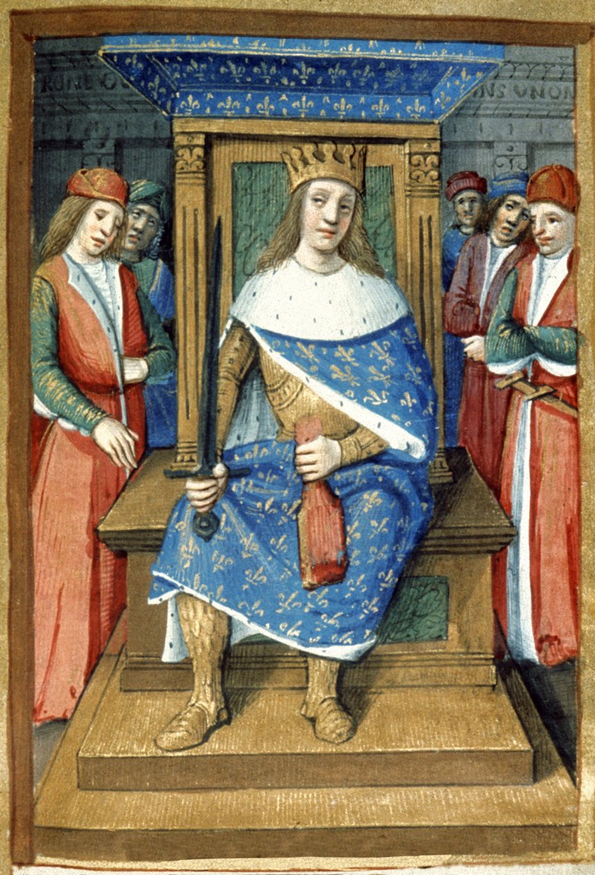 Ludvig IX. Ludvig IX af Frankrig. af Unknown