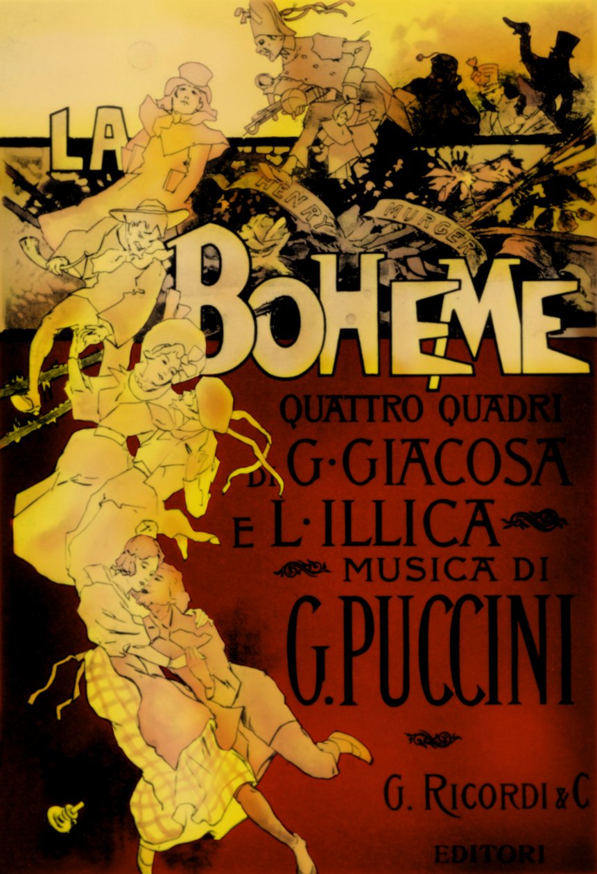 PUCCINI - La Bohème af Unknown