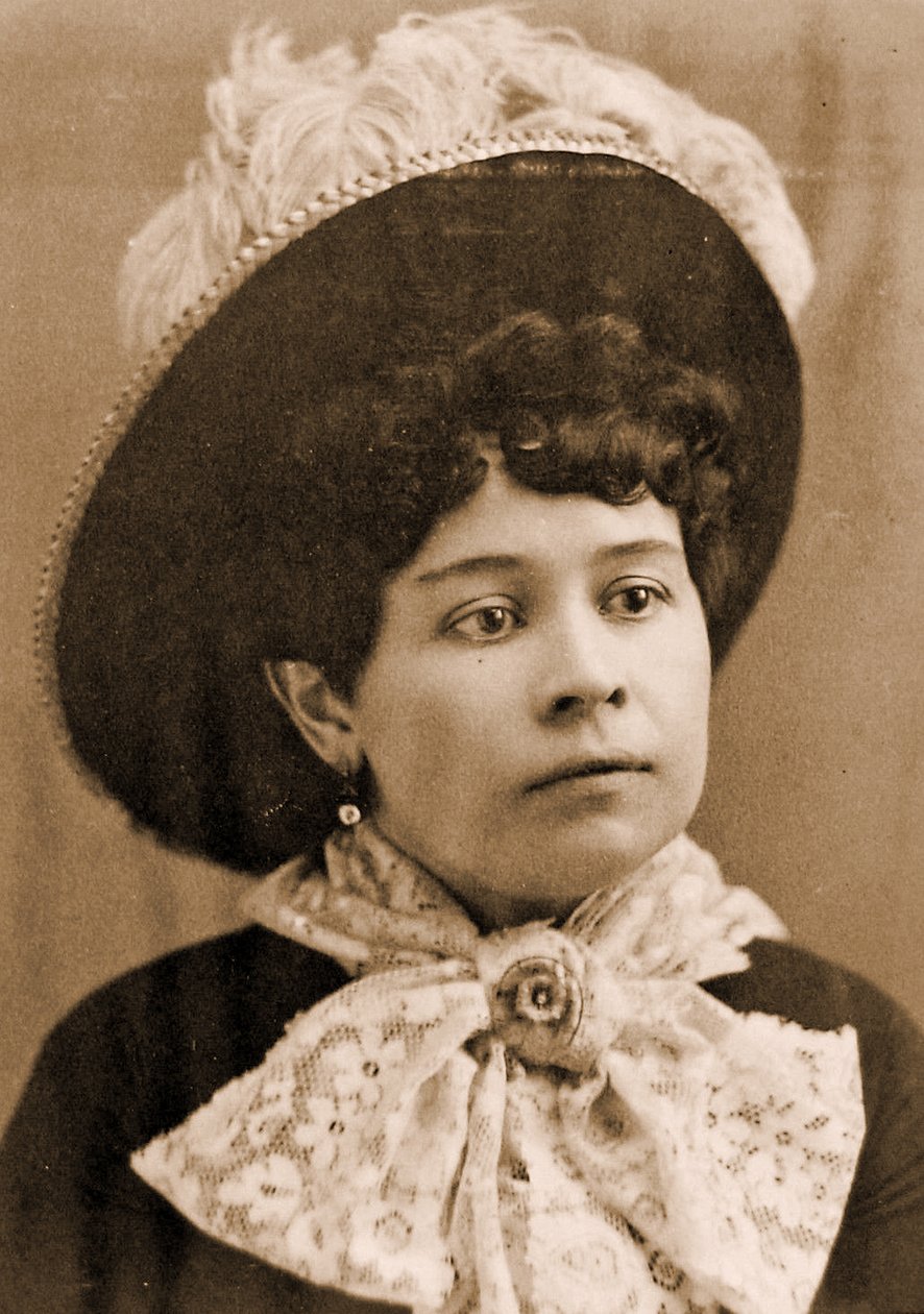 Portræt af Annie Howard, ca. 1898 af Unknown