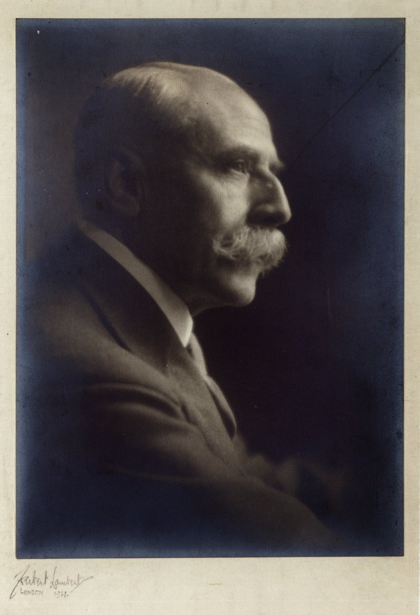 Portræt af Edward Elgar, 1921. af Unknown
