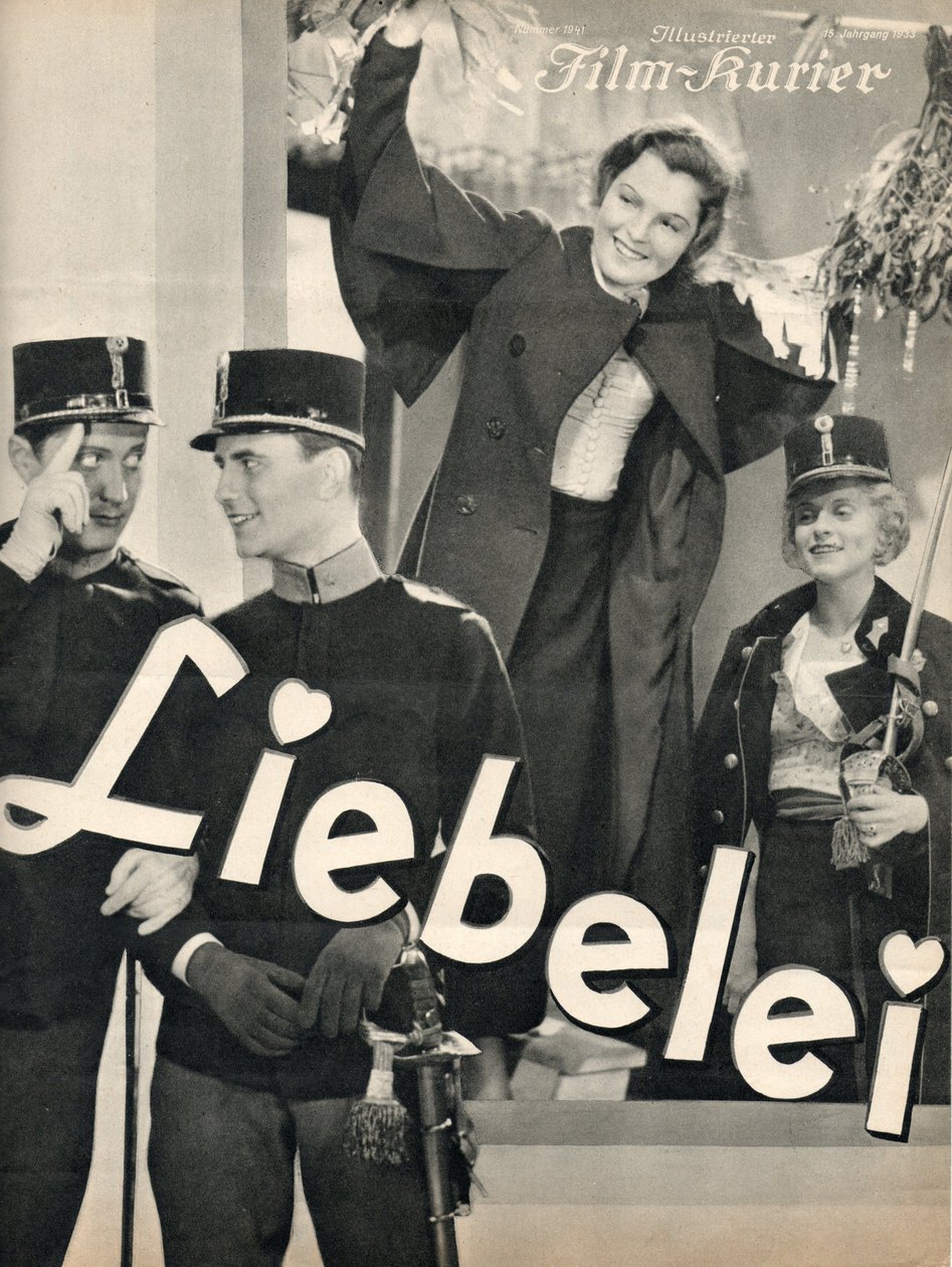 Plakat for Liebelei, 1933 af Unknown