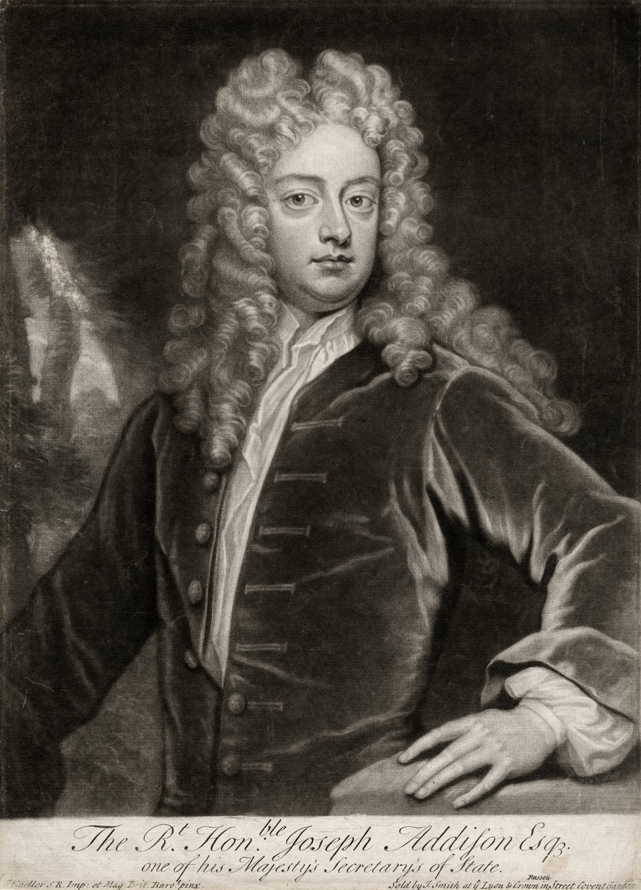 Højre ærede Joseph Addison, 1703-12. af Unknown