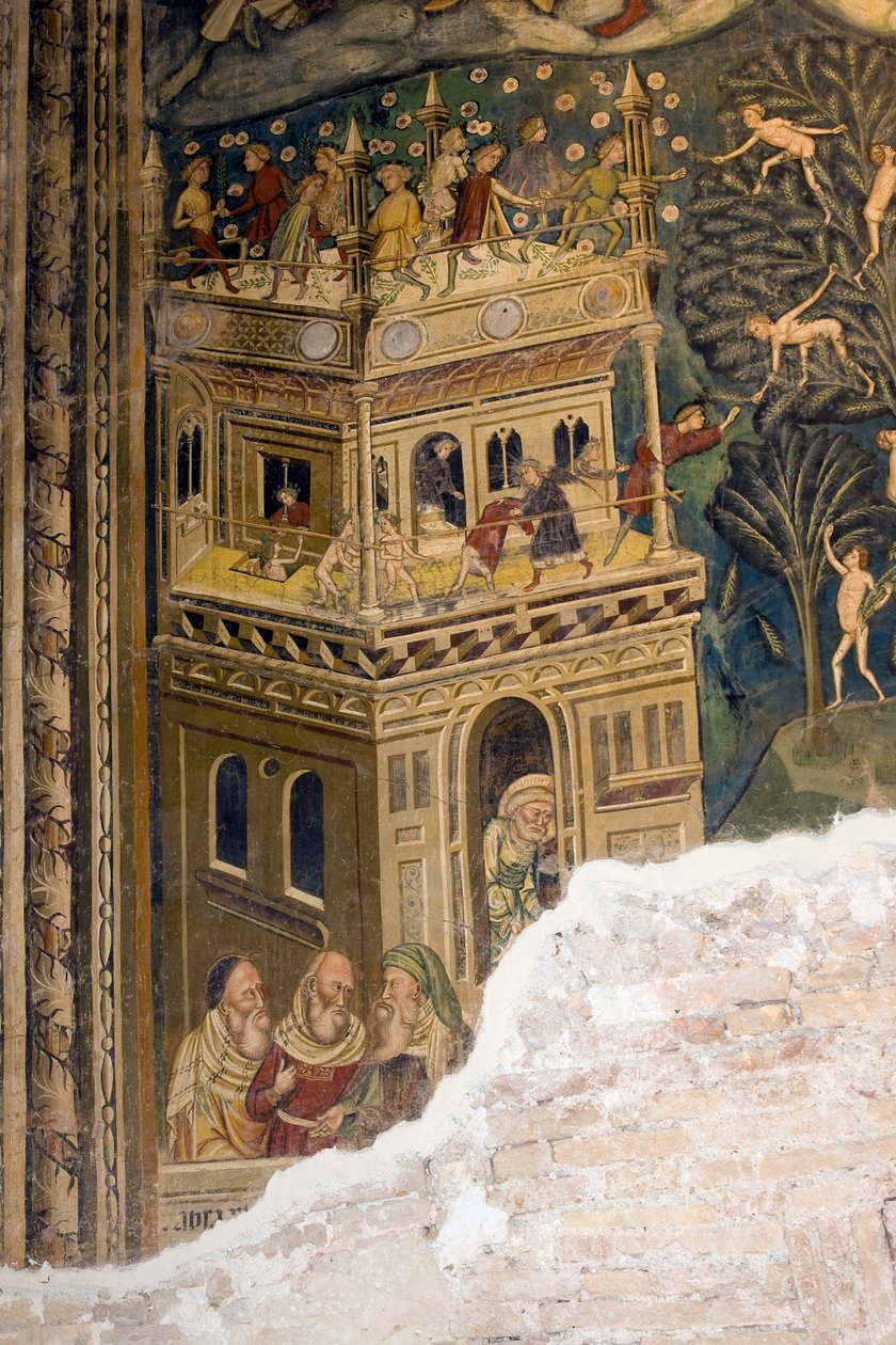 St. Maria i klaverkirken, Loreto Aprutino, Abruzzo, Italien, af Unknown