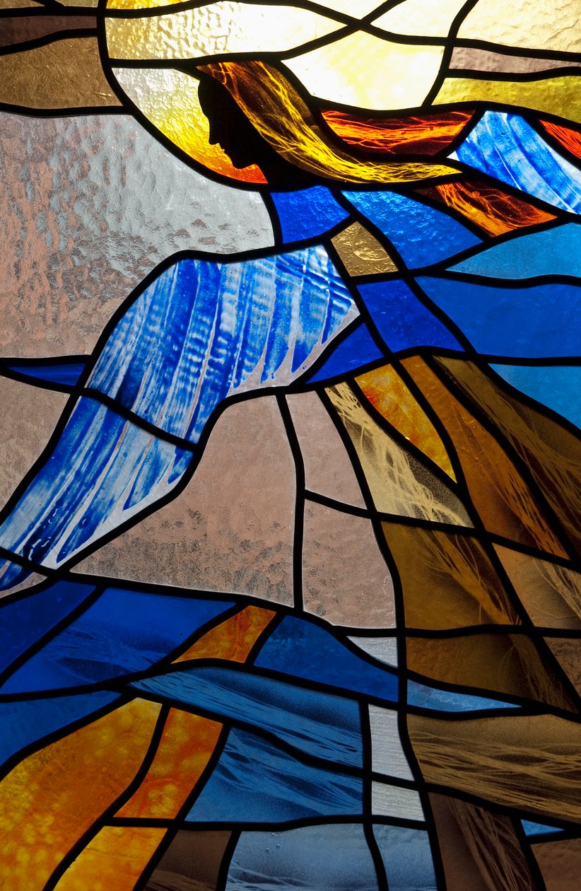 Glasmosaik Art af Unknown