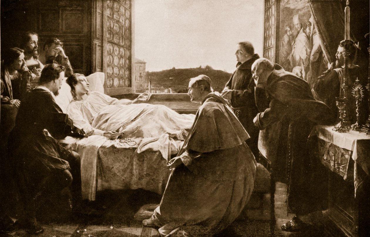 Rafaels død af Unknown