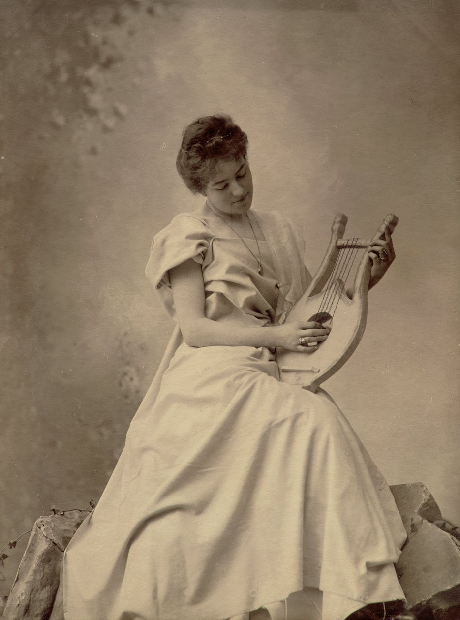 Teaterskuespillerinde - Lady of Via Serragli (sikke et smukt væsen!) af Unknown