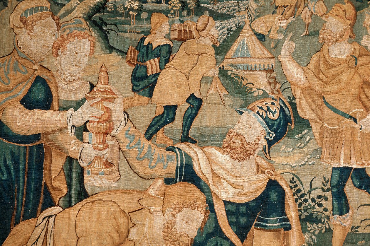 Toul (afdeling 54), kommunalt museum, Tapestry du Nord (1500-tallet) detalje af Unknown
