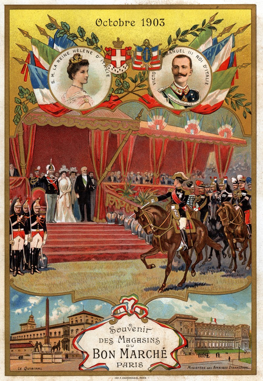 Victor Emmanuel III. af Unknown