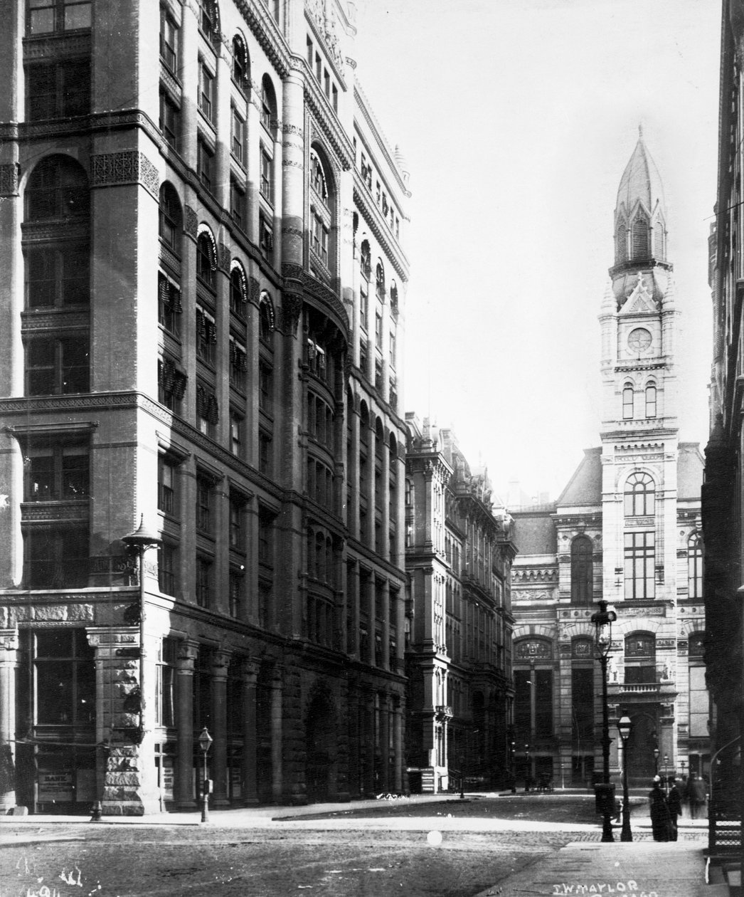Chicago Board of Trade Building, 1887 af American Photographer