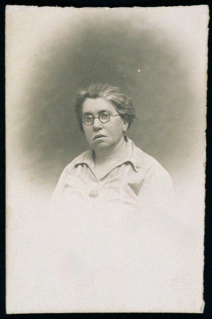 Portræt af Emma Goldman (1869-1940), 1926 af American Photographer