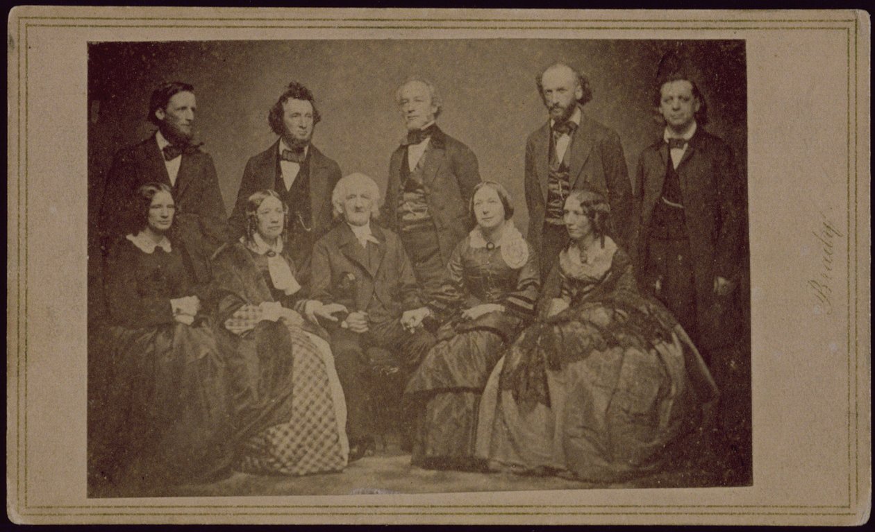 Familien Beecher, ca. 1860 af American Photographer