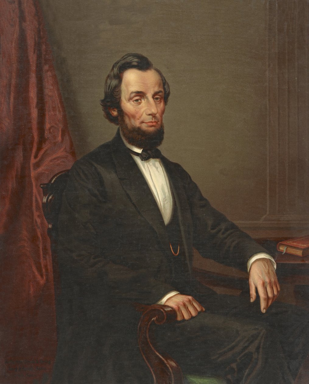 Abraham Lincoln, pub. ca. 1860 af American School