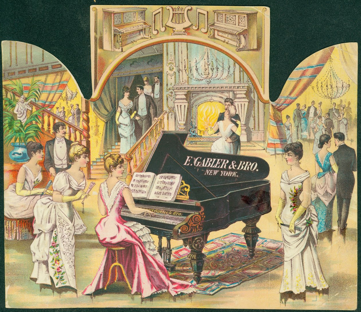 E. Gabler & Bro., New York [klaverer] af American School
