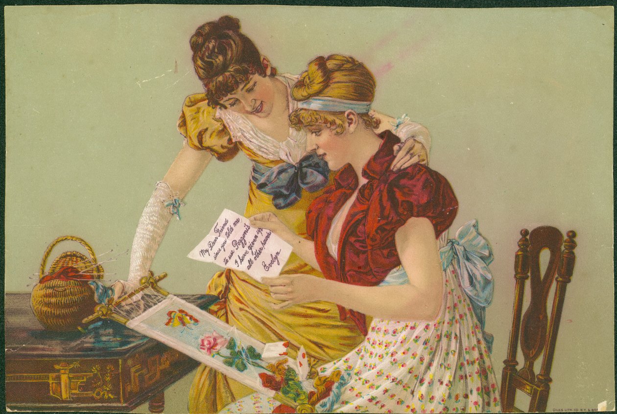 J.A. Pozzonis Complexion Powder [trade card recto], af American School