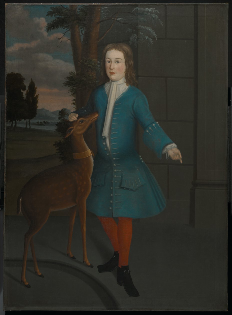John Van Cortlandt, ca. 1731 af American School
