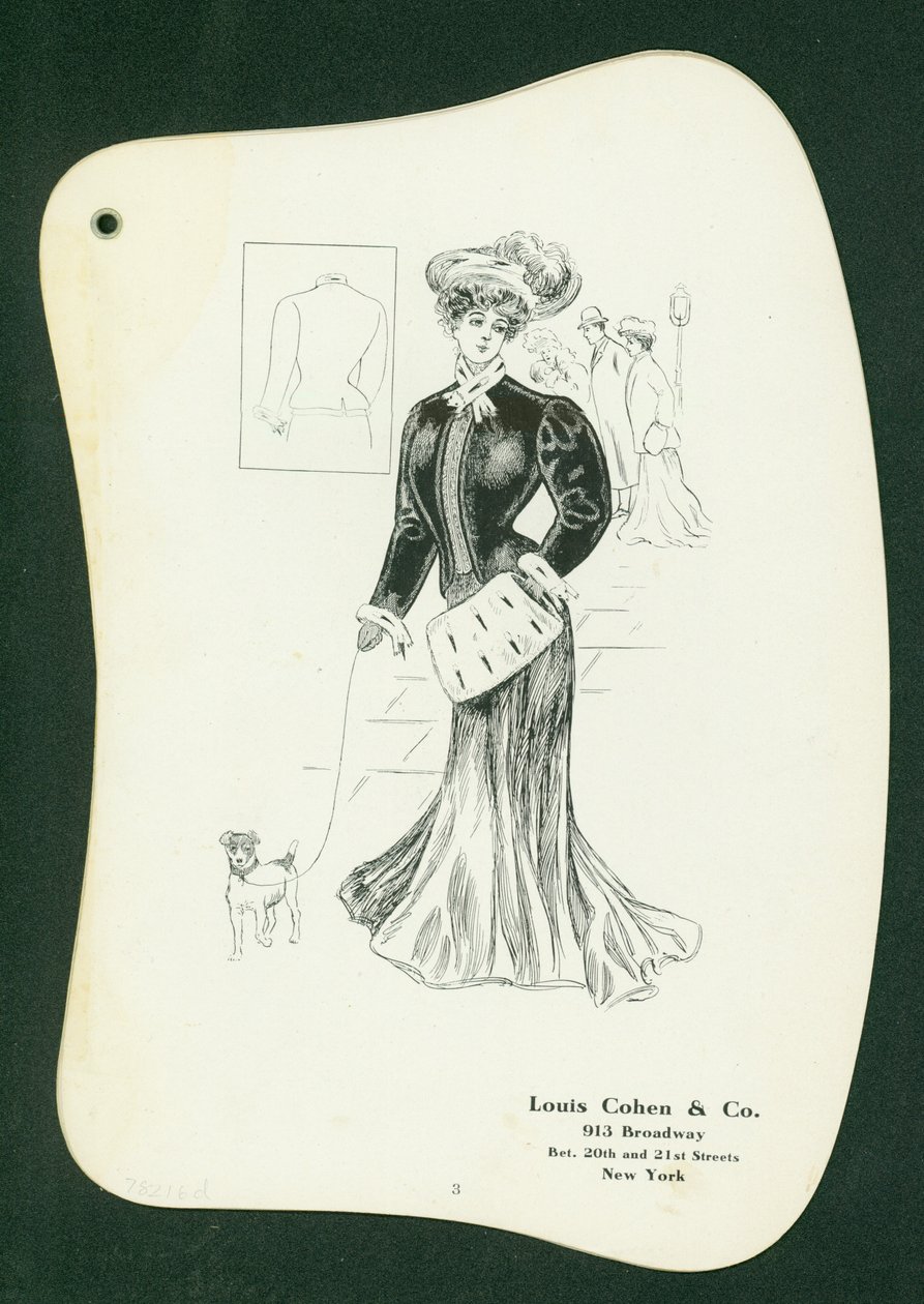 Louis Cohen & Co. 913 Broadway [illustration af dametøjskatalog] (streggravering) af American School
