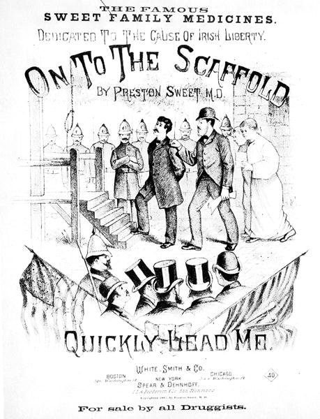 Før mig hurtigt op på stilladset, 1883 af American School