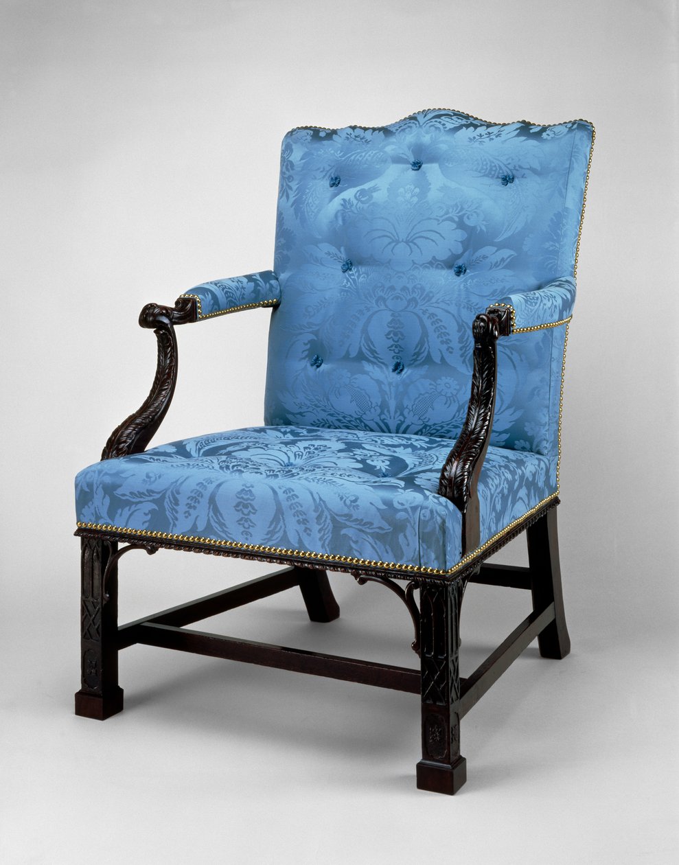 Philadelphia lænestol, 1763-71 (mahogni) af American School