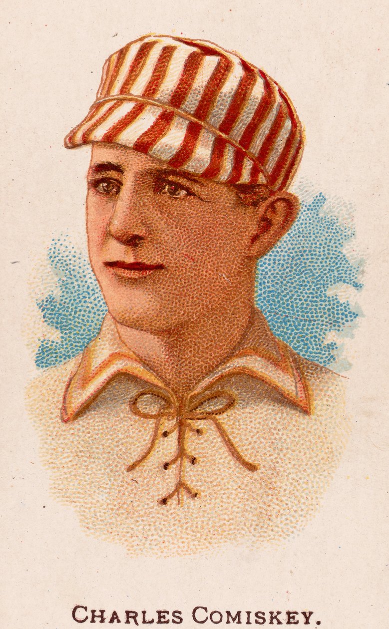 Portræt af Charles Comiskey, 1887 af American School