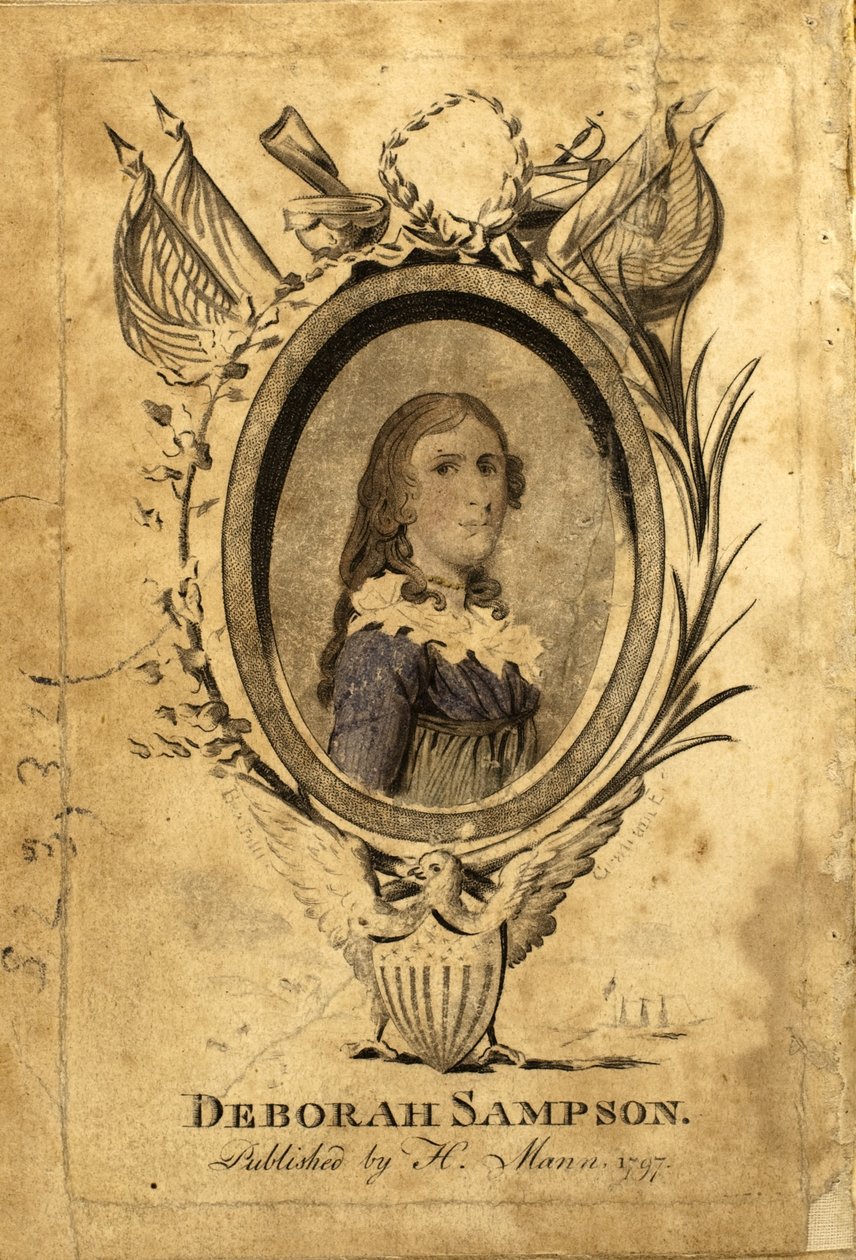 Portræt af Deborah Sampson, 1797 af American School