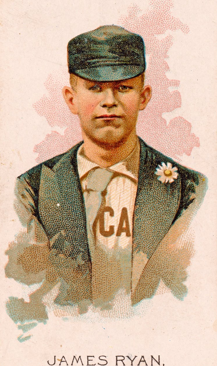 Portræt af James Ryan, 1887 af American School