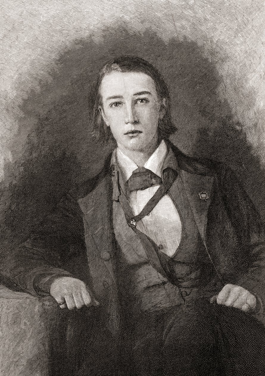 Sidney Clopton Lanier, fra The Century Illustrated Monthly Magazine, udgivet 1884 af American School