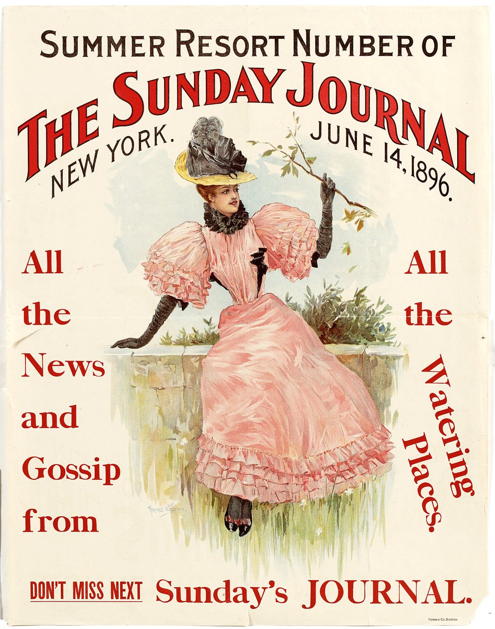 Summer Resort-nummer af The Sunday Journal, New York, 14. juni 1896, 1896 (tryk) af American School