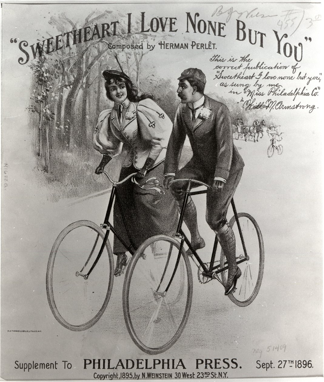 Sweetheart I Love None But You [nodecover], 1896 af American School
