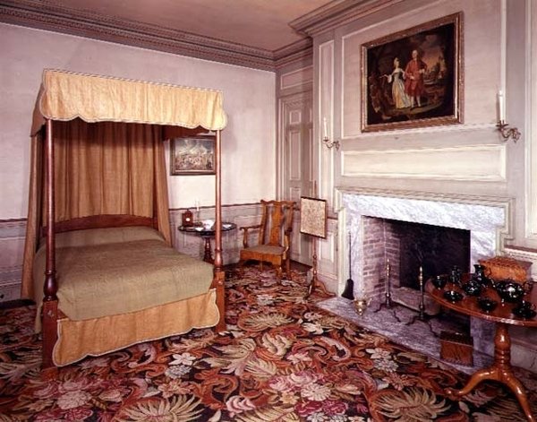 The Maple Room, Port Royal, Pennsylvania, 1762 af American School