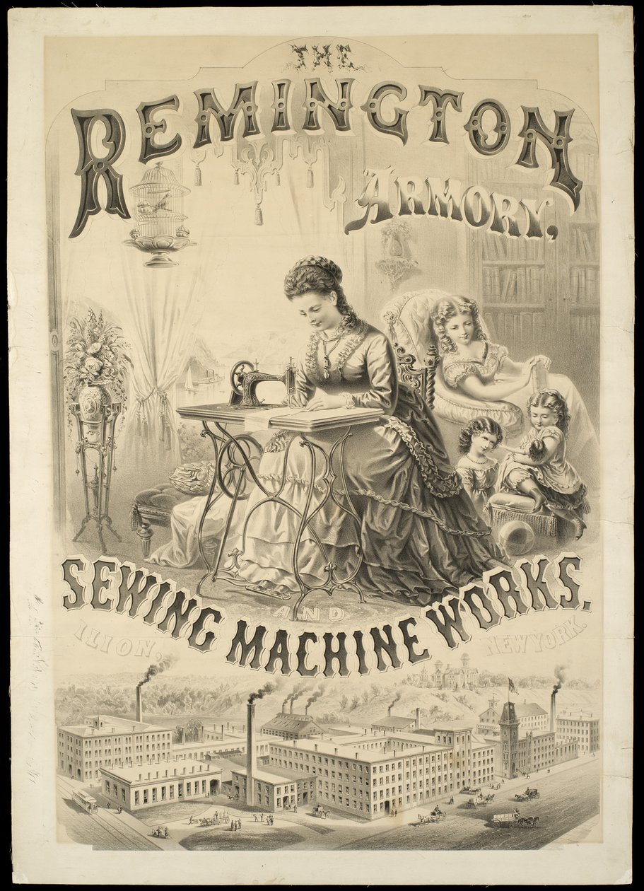 The Remington Armory, Sewing Machine Works, Ilion, New York af American School