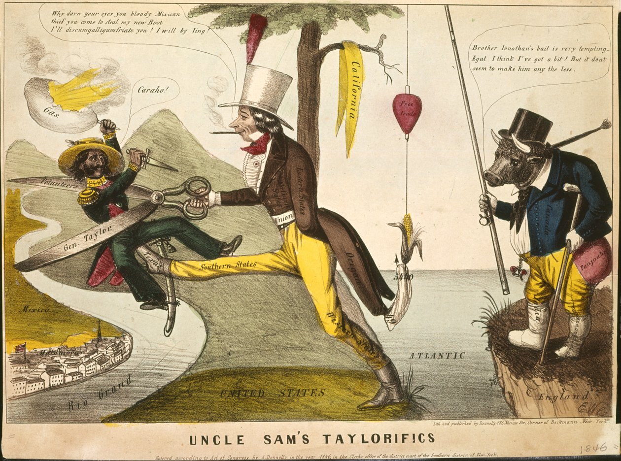 Onkel Sams Taylorifics, 1846 af American School
