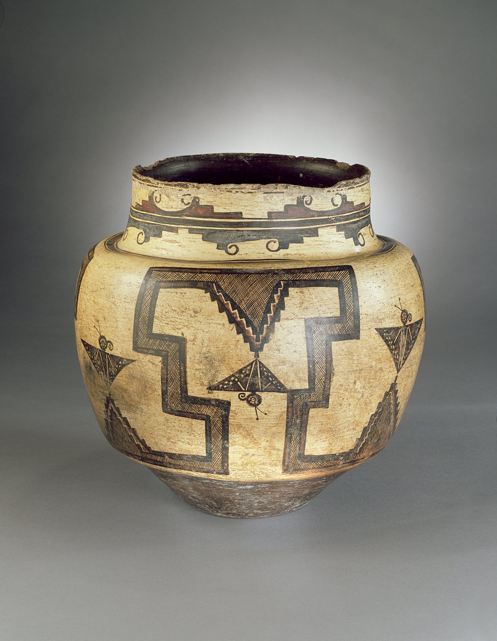 Water Jar, Zuni Pueblo, New Mexico, 1825-50 (keramik) af American School