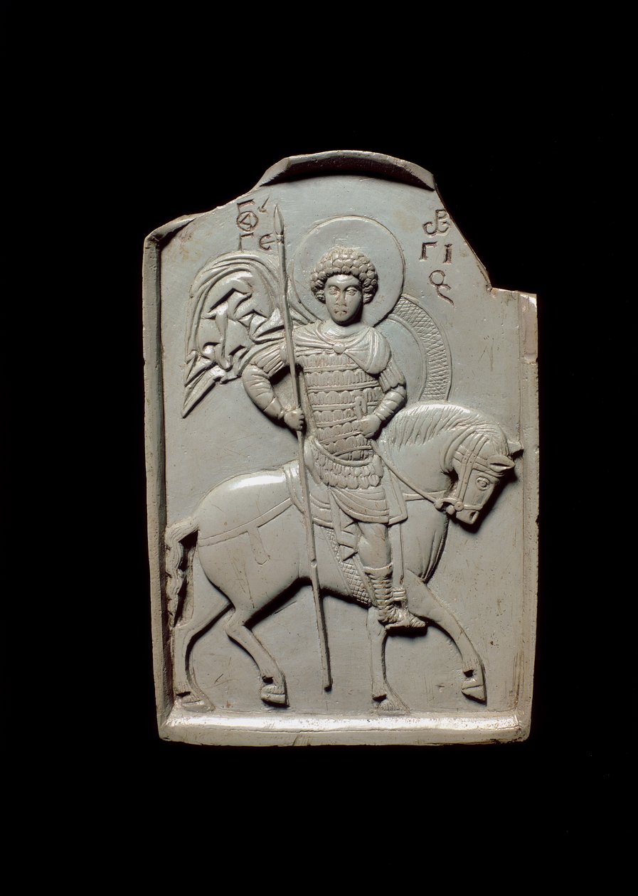 Cameo of Saint Giorgio: Byzantinsk arbejde af Byzantine School