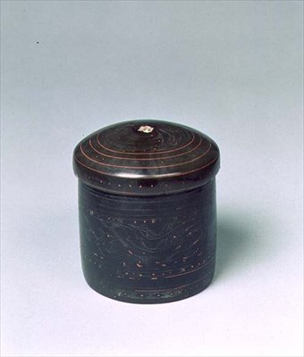 Æske, kinesisk, vestlige Han-dynasti, 206 BC-6 AD (lak) af Chinese School