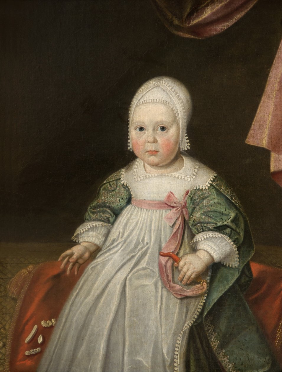 Portræt af et barn, ca. 1630 af Dutch School