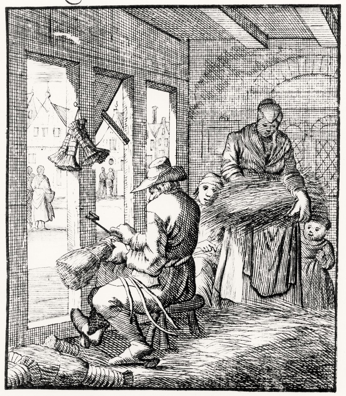 Kostemageren, 1718 af Dutch School