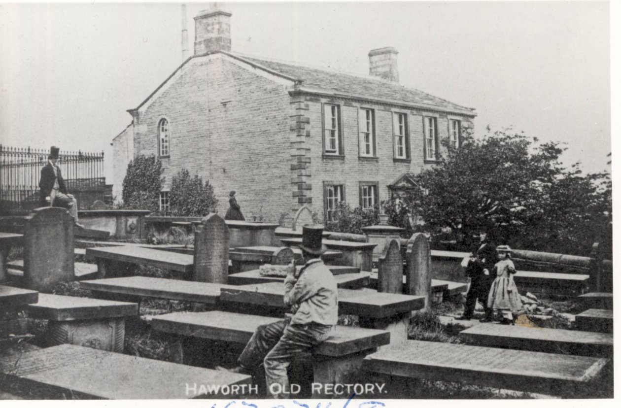 Haworth Præstegård, Pre-Wade Extension c.1878 af English Photographer