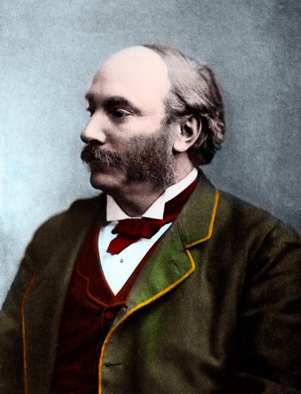 Portræt af John William Strutt 3. Baron Rayleigh (1842-1919) af English Photographer
