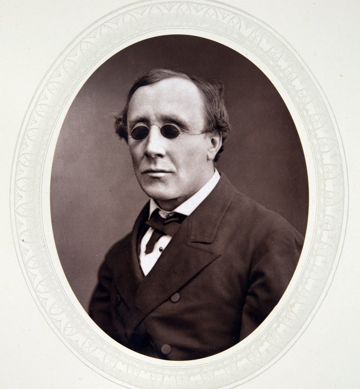 Professor Henry Fawcett af English Photographer